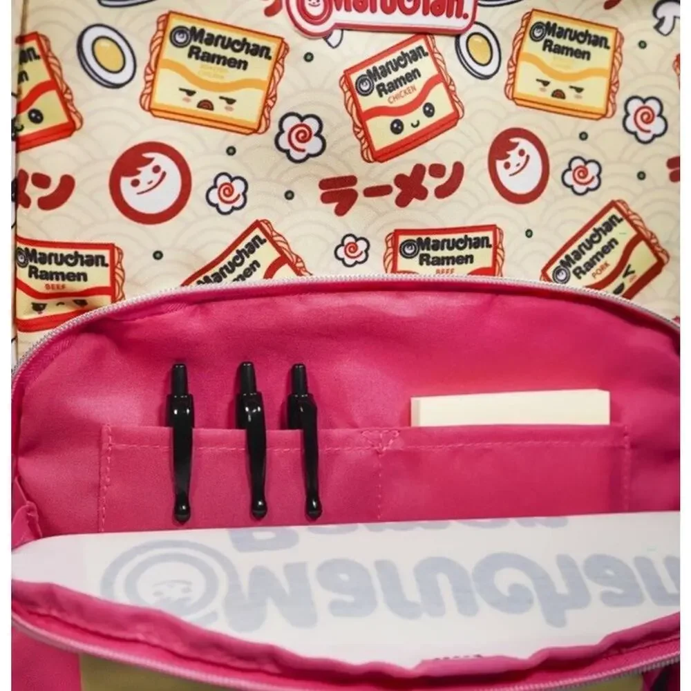 Maruchan Ramen Noodle Soup Backpack Pink Girls 18